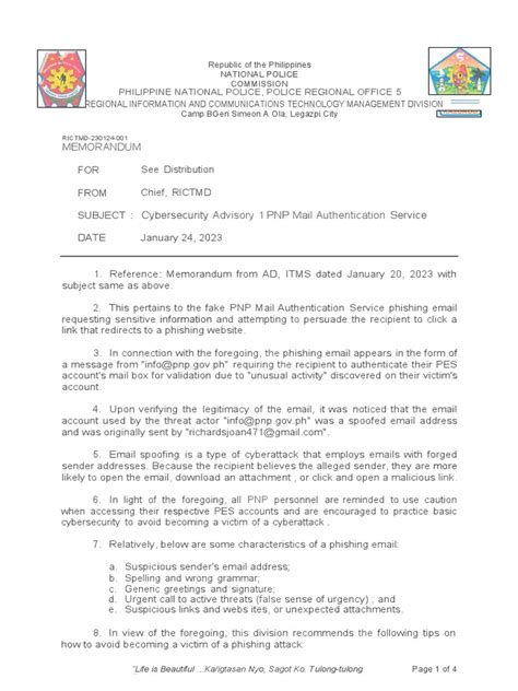 pnp mail